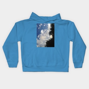 dreamy clouds Kids Hoodie